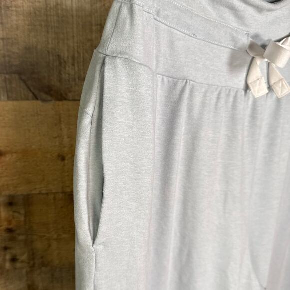 Gymshark Poise Hareem Jogger Sweatpants High Waist Washed Malibu Blue SZ Medium - Picture 4 of 13